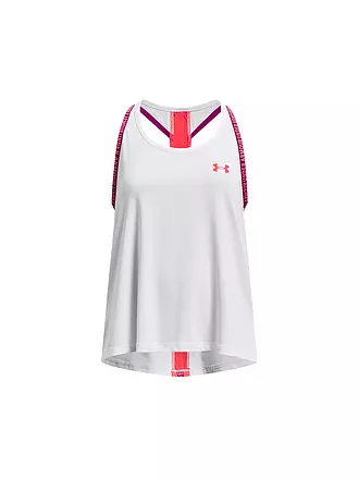 UNDER ARMOUR | Débardeur de fitness pour fille UA-Knockout | weiss